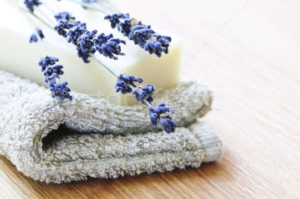 122961 stock photo lavender soap