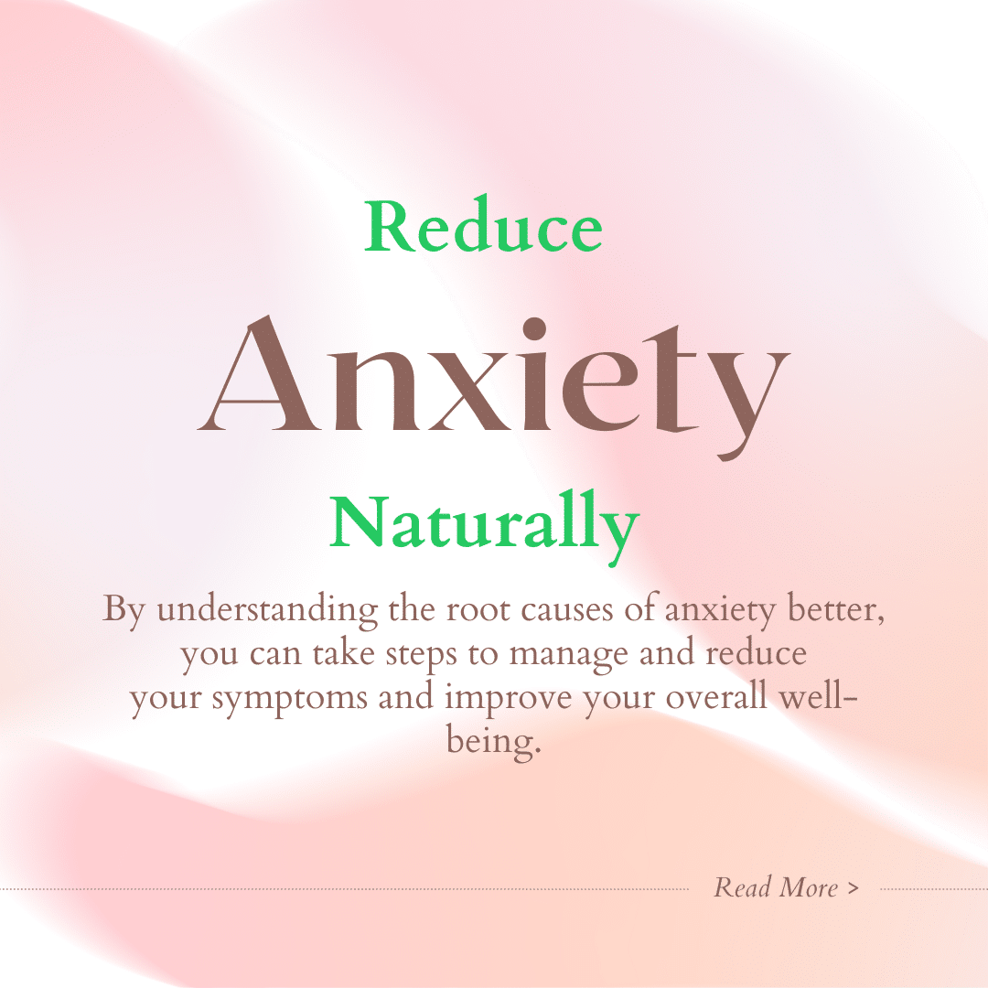 how to reduce anxiety naturally Atlanta Ga