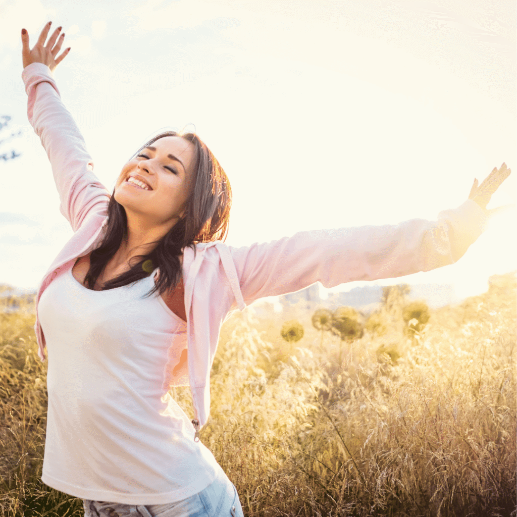 Happy healthy woman | Ehlers Danlos Syndrome Specialist in Atlanta GA | Holistic EDS Specialist | peptide therapy atlanta | peptide therapy in Atlanta | Nutritionally yours