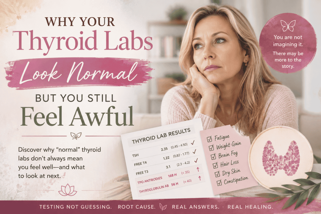 normal thyroid labs but still have symptoms