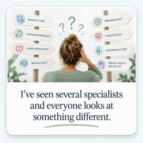 I've seen several specialists and everyone looks at something different.